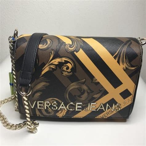 versace jeans tas blauw|versace jeans black.